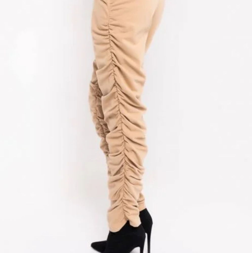 SIDE RUCHING PANTS - Picture 4 of 6